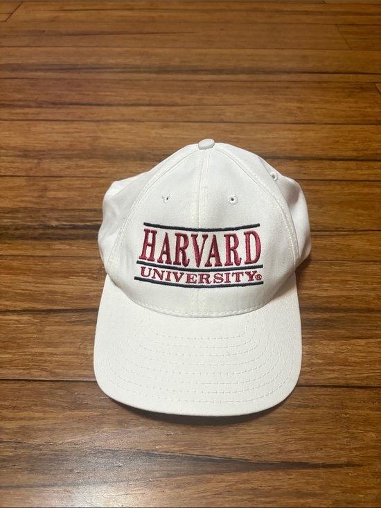 Vintage Other - Vintage 90’s Collegiate Harvard University Snapback Cap White Crimson